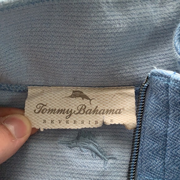 Tommy Bahama quarter zip - Picture 3 of 4